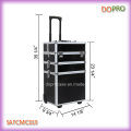 4 in 1 Crocodile PVC Professional Makeup Trolley Case for Beauty Salons (SATCMC010)